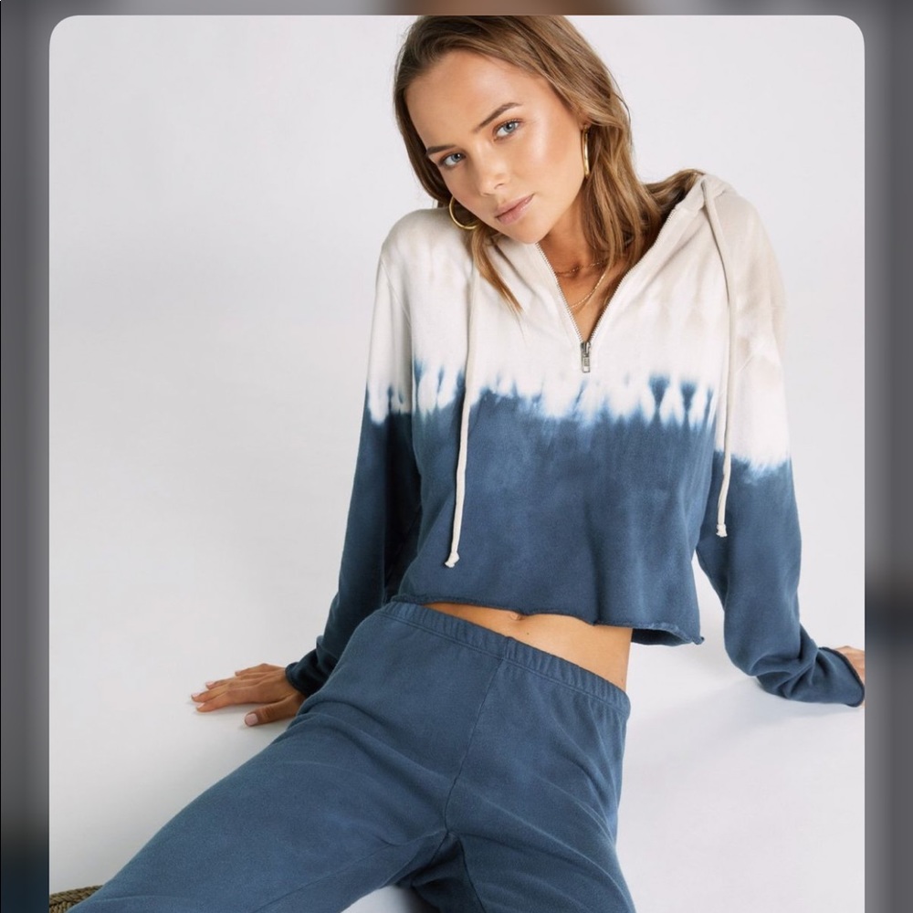 Wildfox Hadley Hoodie | Nightshade Tie Dye